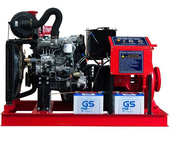 Giới thiệu về dòng máy bơm chữa cháy động cơ diesel